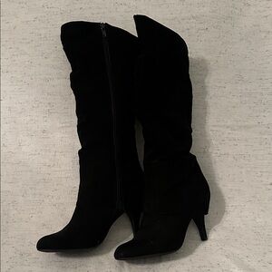 Fergalicious Black Knee-High Boots